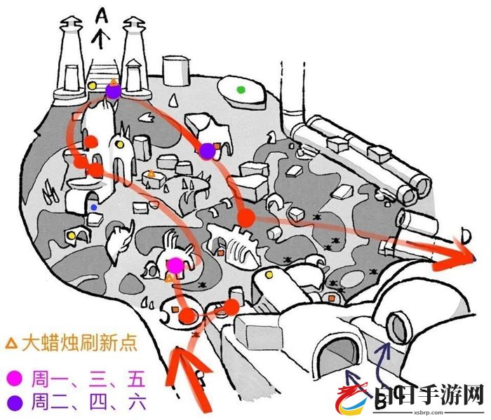 光遇暮土蜡烛收集攻略 暮土蜡烛路线位置大全